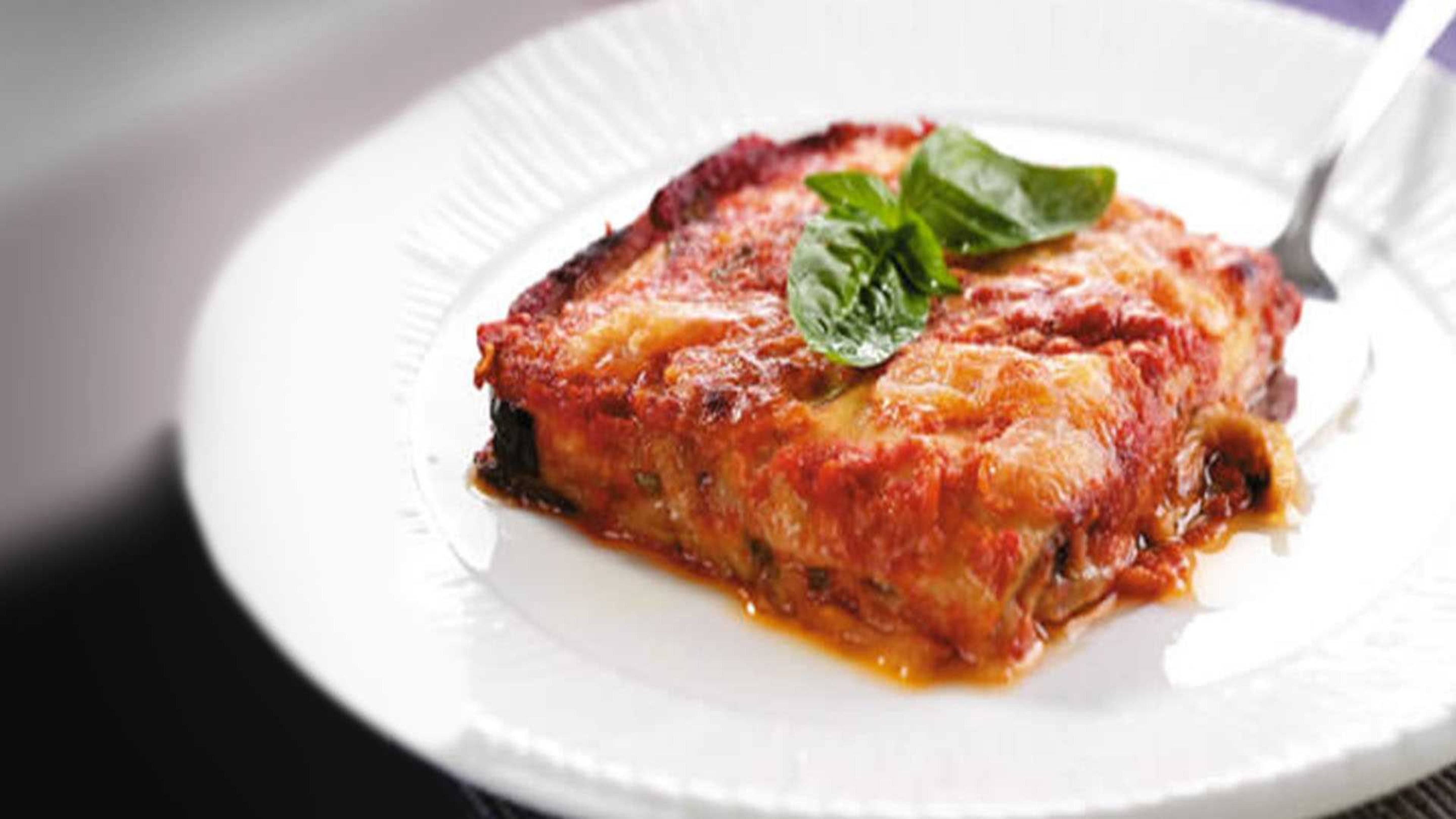 Aubergine Parmigiana (For 2 people)